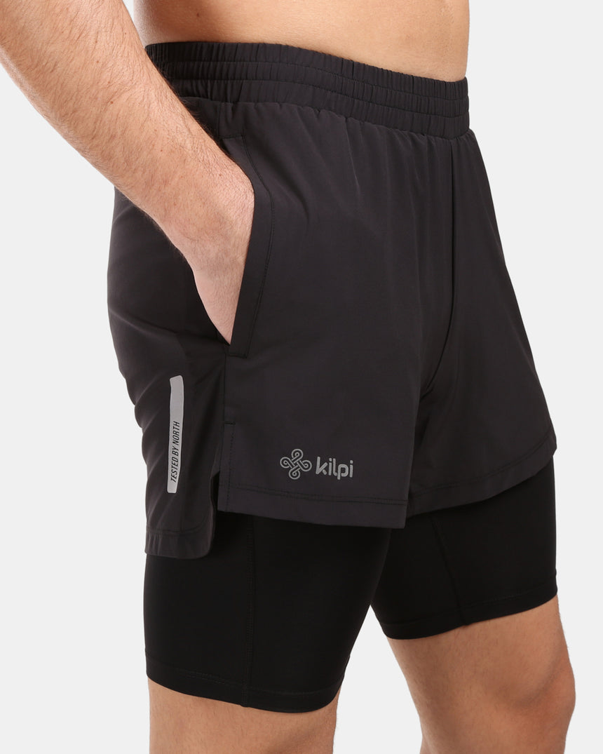 Men's running shorts for comfort and performance Kilpi BRAGA-M
