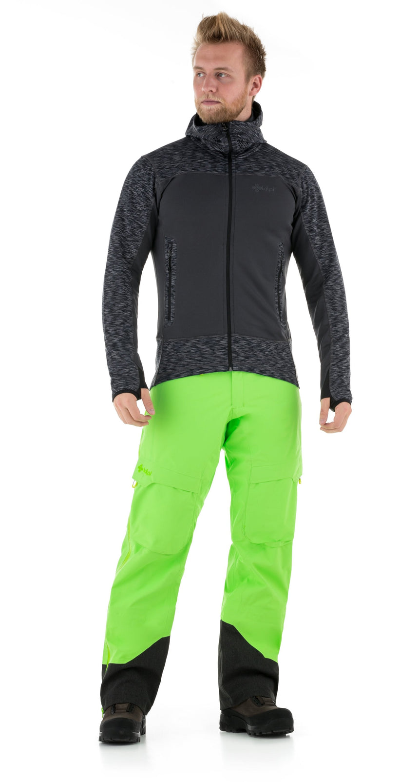 Herren-Stretch-Fleece-Sweatshirt Kilpi ASSASIN-M