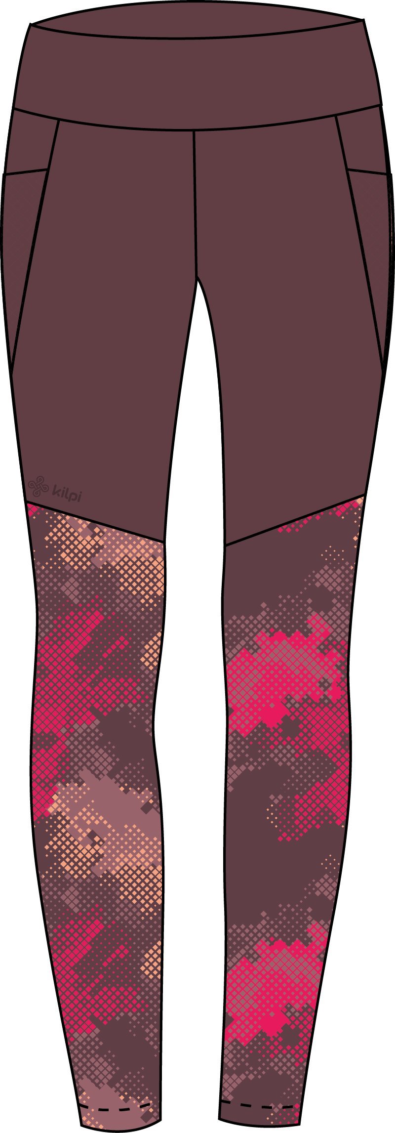 Fitness-Leggings für Damen Kilpi LIGANO-W