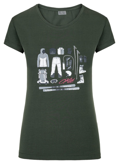 Damen-T-Shirt Kilpi TORNES-W