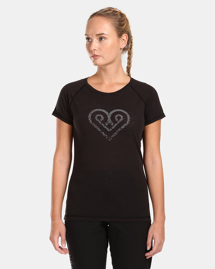 Damen-T-Shirt aus Merinowolle Kilpi ZARJA-W
