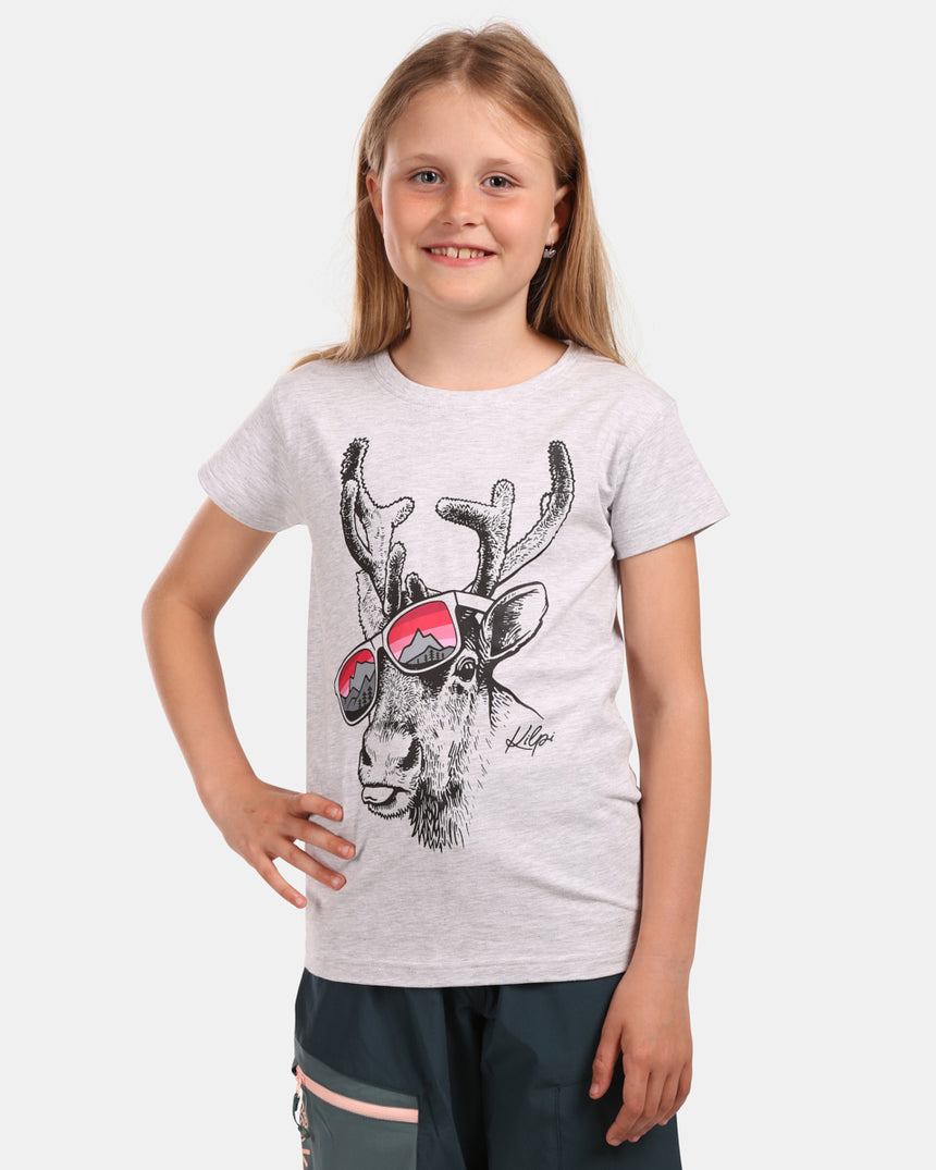 Girl's cotton T-shirt Kilpi MALGA-JG