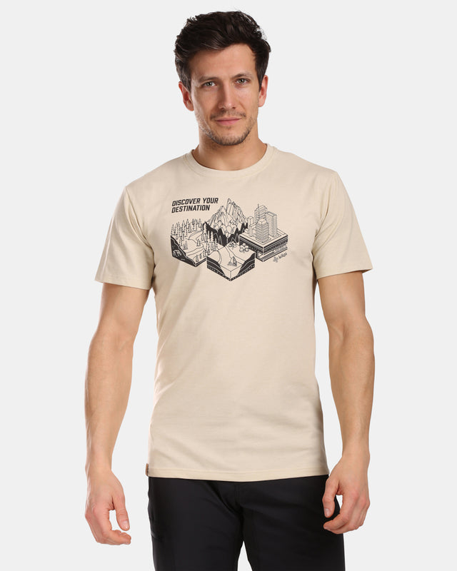 Herren-T-Shirt aus Baumwolle mit kurzen Ärmeln Kilpi VIBE-M