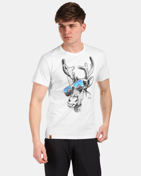 Men's cotton T-shirt with short sleeves Kilpi DISCOVER-M