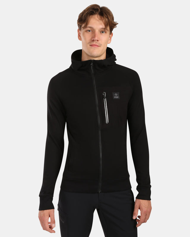 Stylischer und bequemer Kapuzenpullover aus Baumwolle Kilpi BALU-M