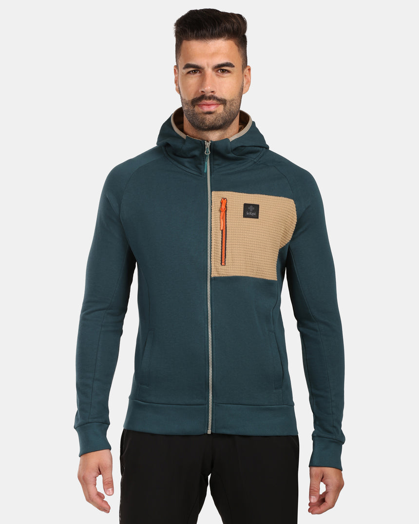 Stylischer und bequemer Kapuzenpullover aus Baumwolle Kilpi BALU-M