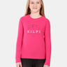 Langarm-T-Shirt aus Baumwolle für Mädchen Kilpi VERATI-JG