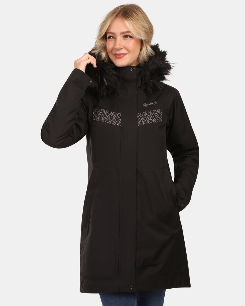 Wintermantel für Damen Kilpi PERU-W