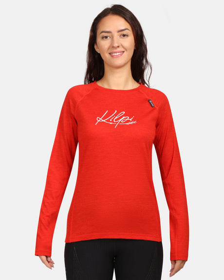 Damen-Merinowolle base Lagenoberteil Kilpi MAVORA TOP-W
