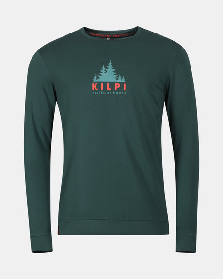 Men´s cotton long sleeve T-shirt Kilpi BASE-M