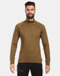 Herren-Langarmshirt aus Merinowolle base Schicht oben Kilpi JAGER-M