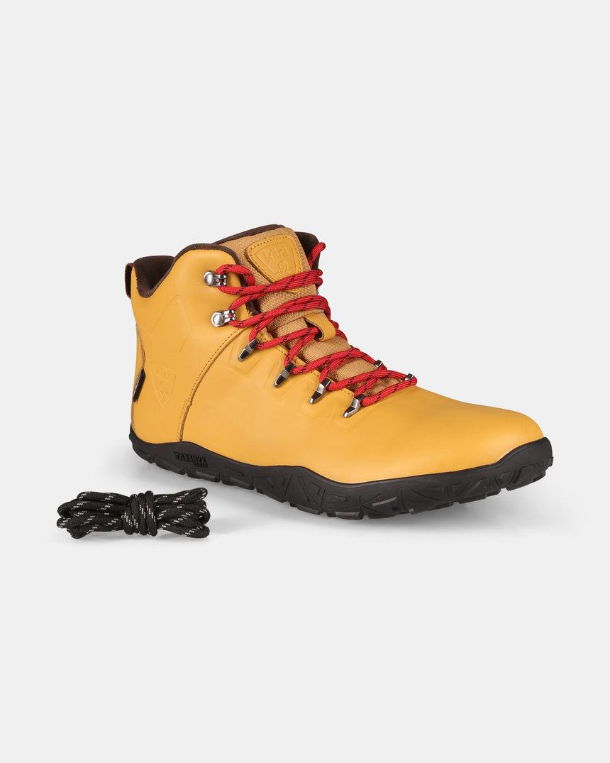 Unisex hohe Outdoor-Barfußschuhe Kilpi BARE LEATHER HIGH-U