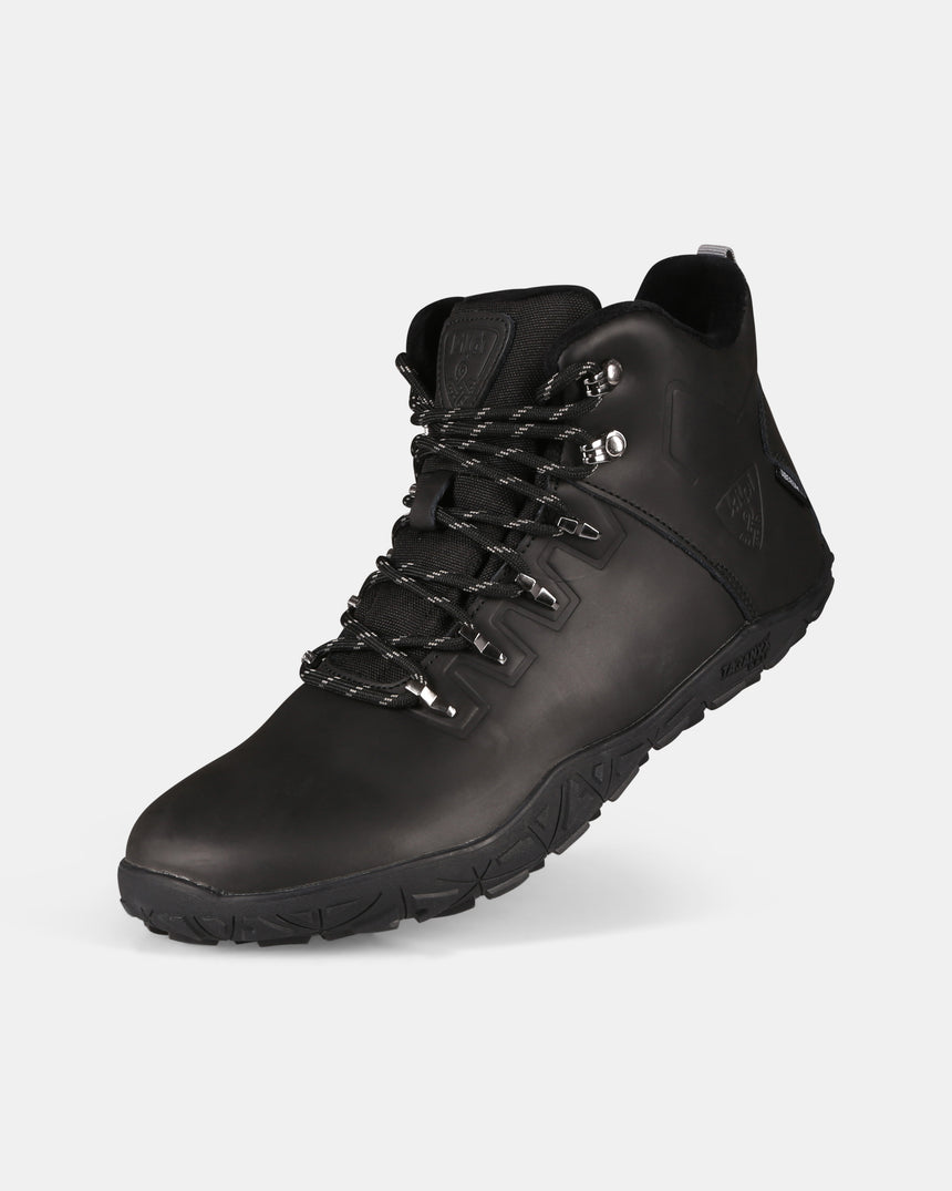 Unisex hohe Outdoor-Barfußschuhe Kilpi BARE LEATHER HIGH-U